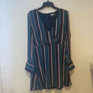 Charlotte Russe dress, it’s short. With a long sleeve,it’s new as well